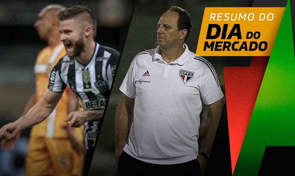Vasco quer atacante do Atlético-MG, futuro de Rogério Ceni é debatido no São Paulo… O Dia do Mercado!