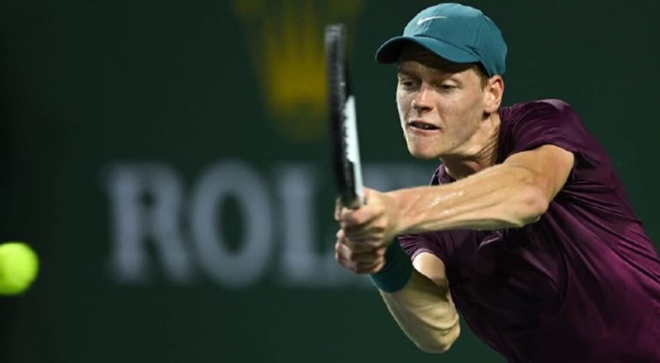Jannik Sinner na semi em Indian Wells