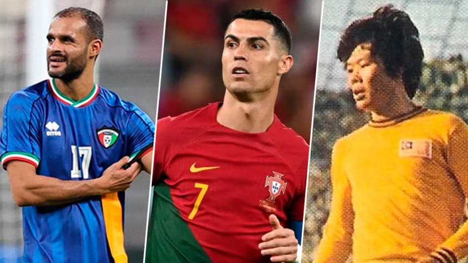 Cristiano Ronaldo se isola no topo! Veja os 25 jogadores com mais jogos por seleções na história