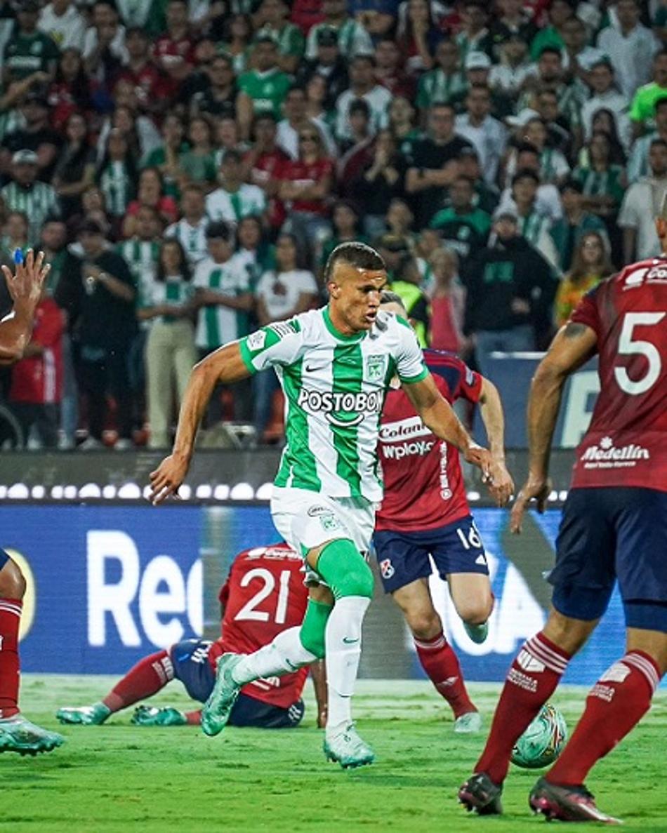 Atlético Nacional arranca empate em clássico colombiano e mantém marca expressiva