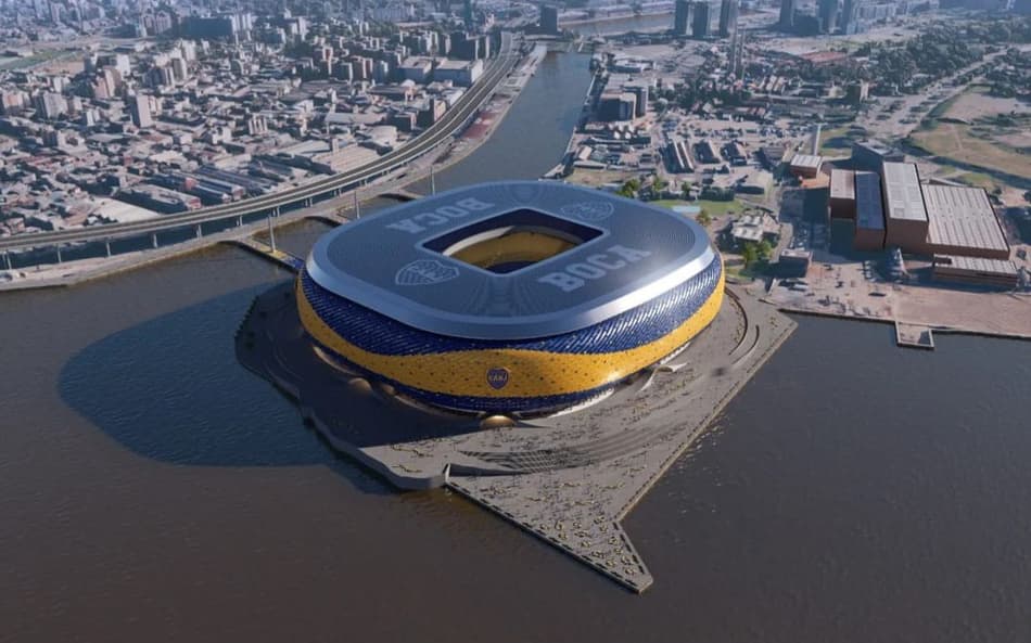 Boca Juniors ganha projeto para Nova Bombonera de 112 mil torcedores; veja imagens