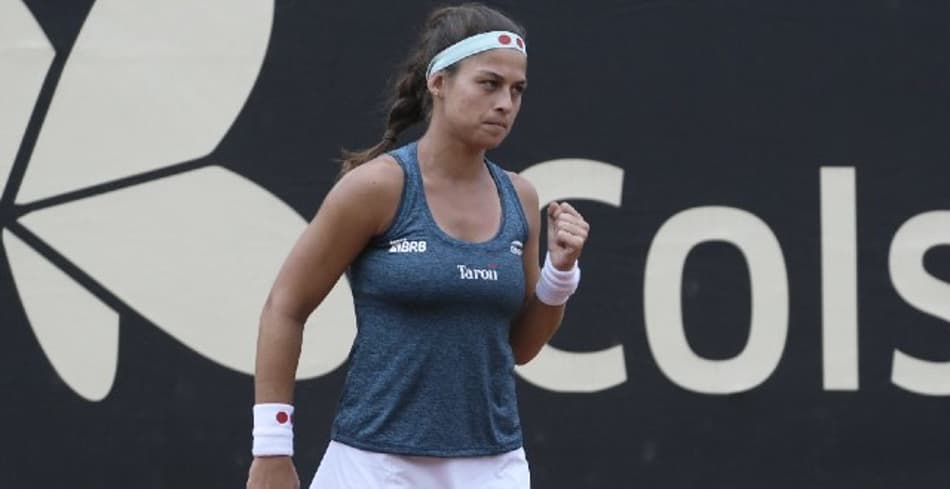 Carol Meligeni vibra com vitória em Bogotá