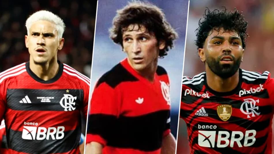 Pedro pode passar Zico: saiba os dez maiores artilheiros do Flamengo na história da Libertadores