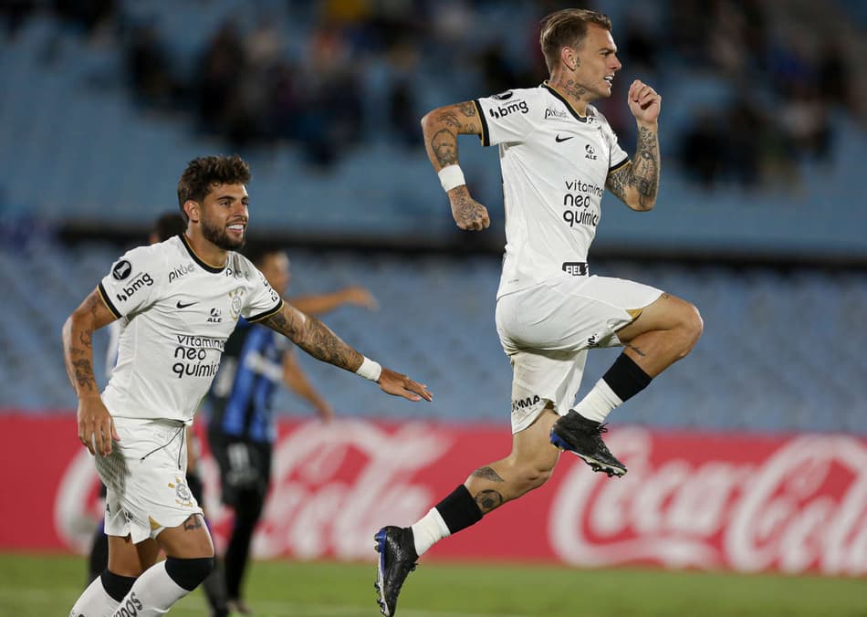 Róger Guedes desencanta pelo Corinthians na Libertadores e agradece companheiros