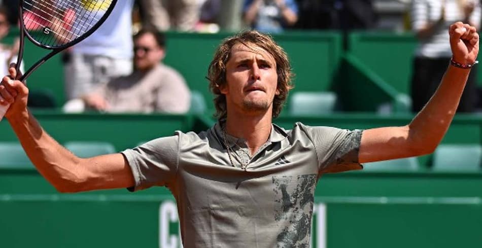 Alexander Zverev em Monte Carlo