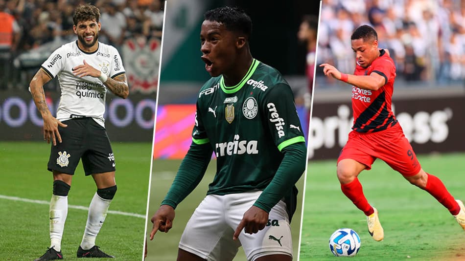 Endrick é colocado por site como jovem mais valioso do Brasileirão 2023, veja top 30