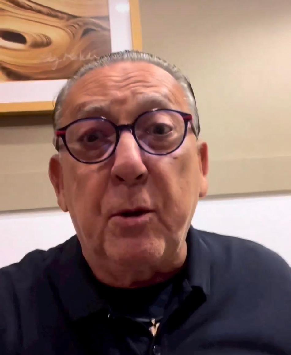 Galvão Bueno comenta demissão de Vítor Pereira: ‘Não funcionou no Flamengo’
