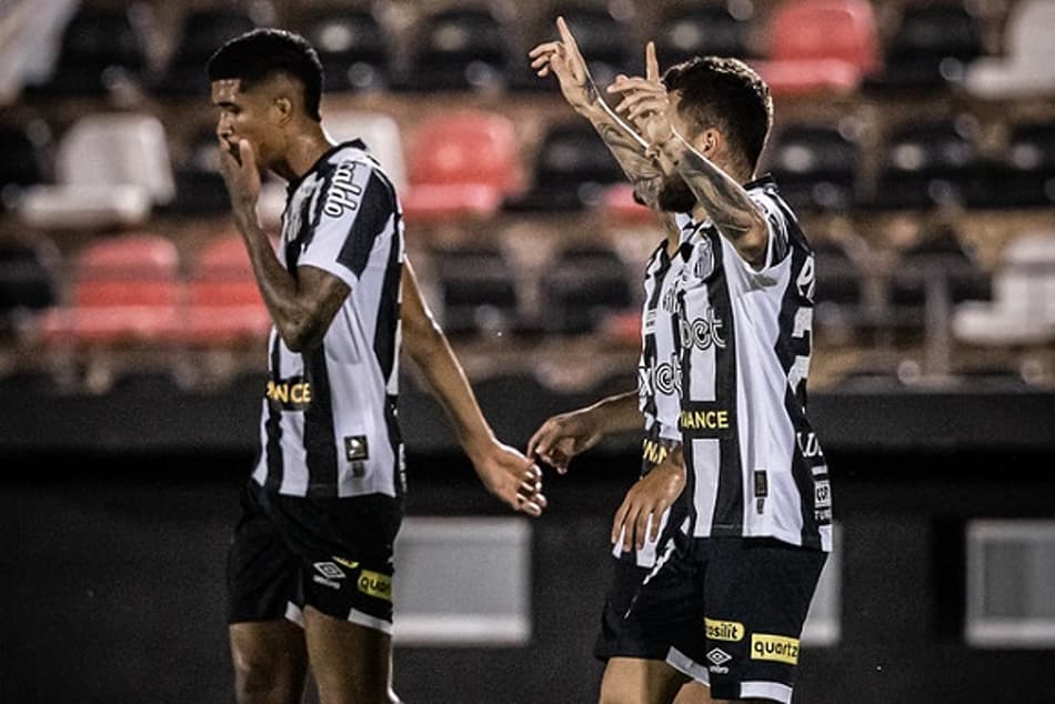 VÍDEO: assista aos melhores momentos da vitória do Santos contra o Botafogo-SP na Copa do Brasil
