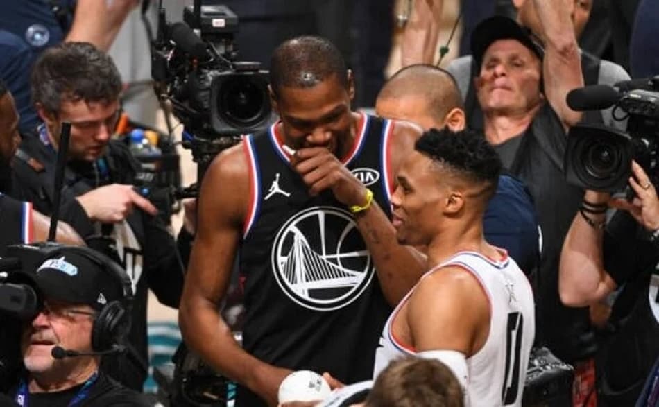 Russell Westbrook fala sobre sua relação complicada com Kevin Durant