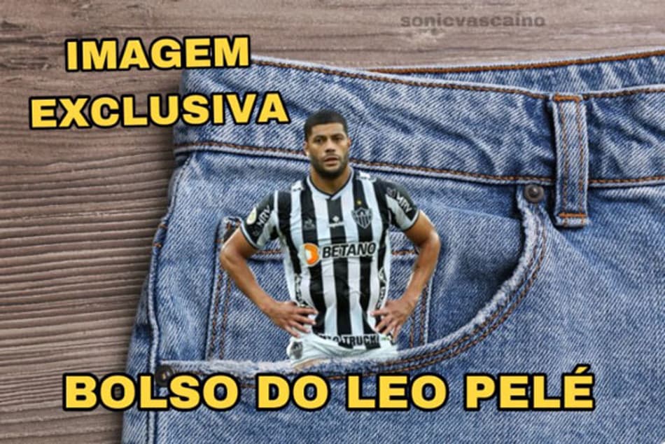 Vitória do Vasco sobre o Atlético-MG rende memes na web; Hulk fica ‘no bolso’