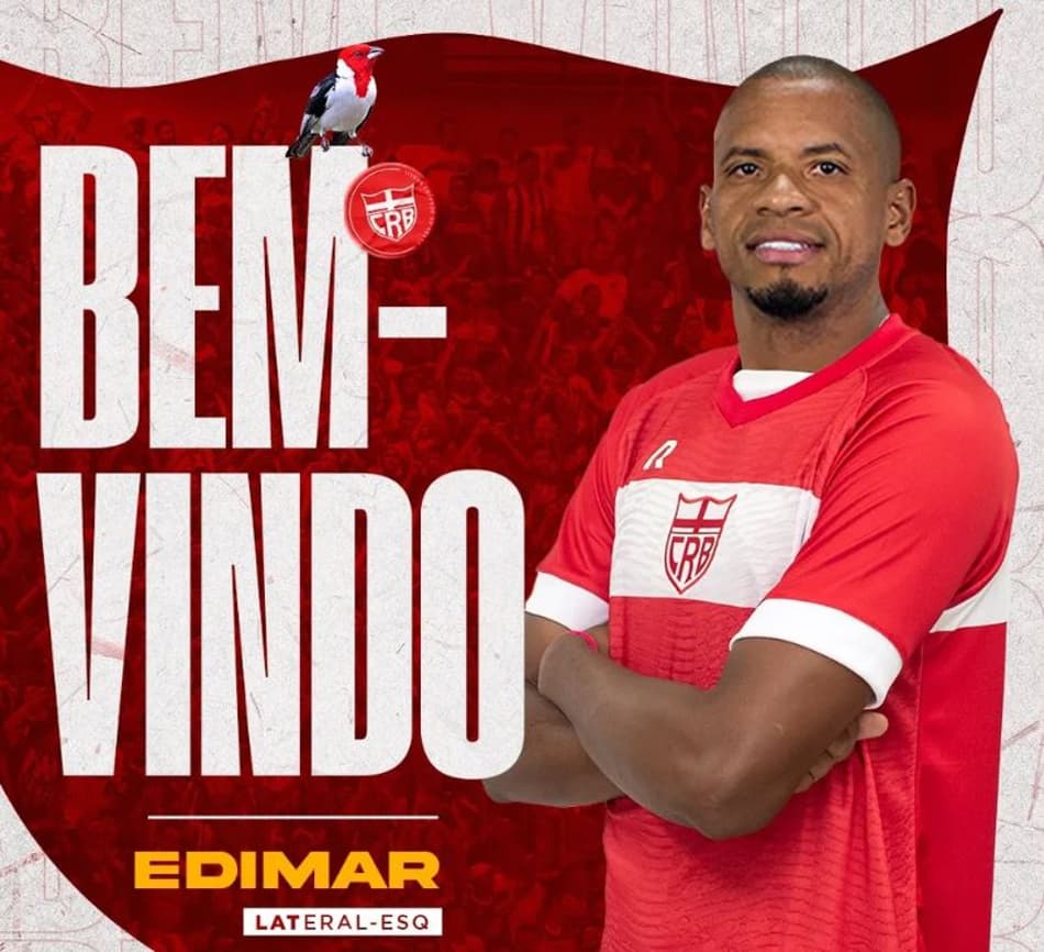 Edimar é oficializado como novo reforço do CRB