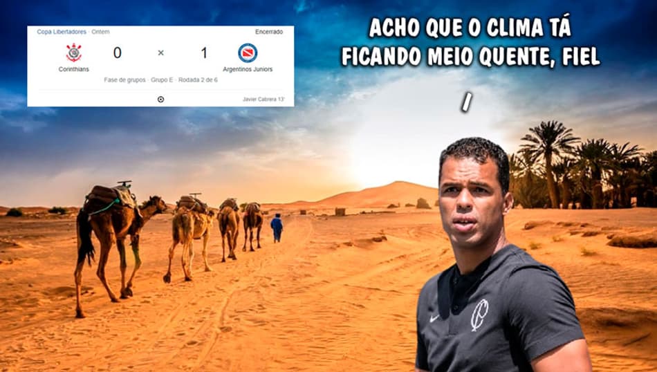Memes com o Corinthians viralizam após derrota para o Argentinos Juniors; veja