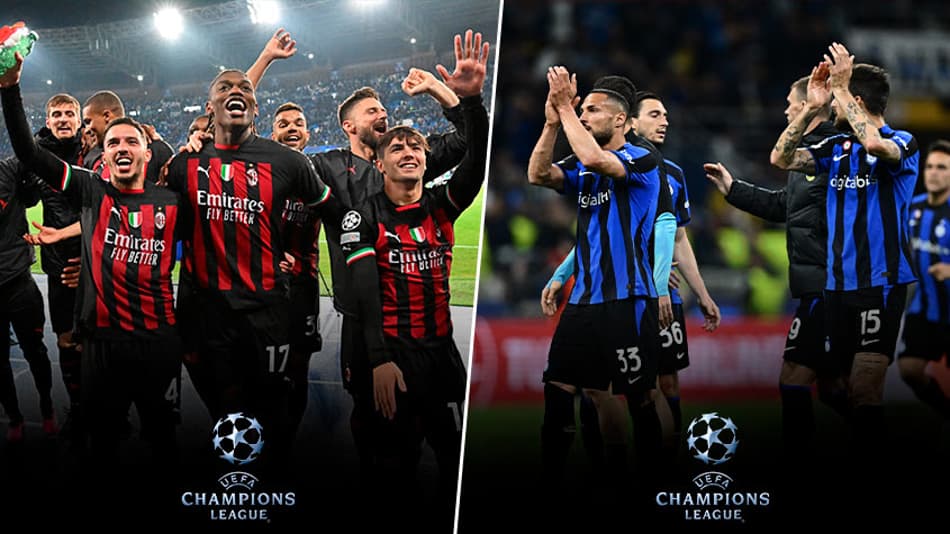 Confira os times italianos que foram mais longe em Champions neste século