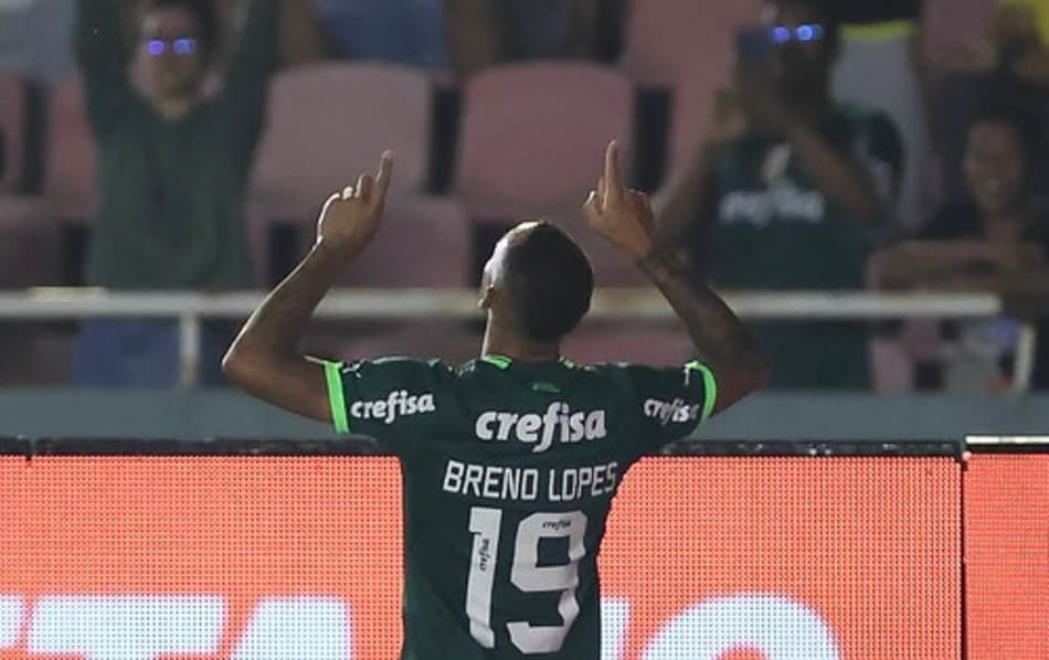 VÍDEO: Veja o gol de Breno Lopes na classificação do Palmeiras na Copa do Brasil
