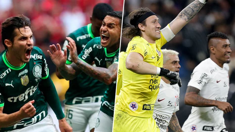 Quem é melhor: Palmeiras ou Corinthians? Veja votação jogador por jogador feita por jornalistas do LANCE!
