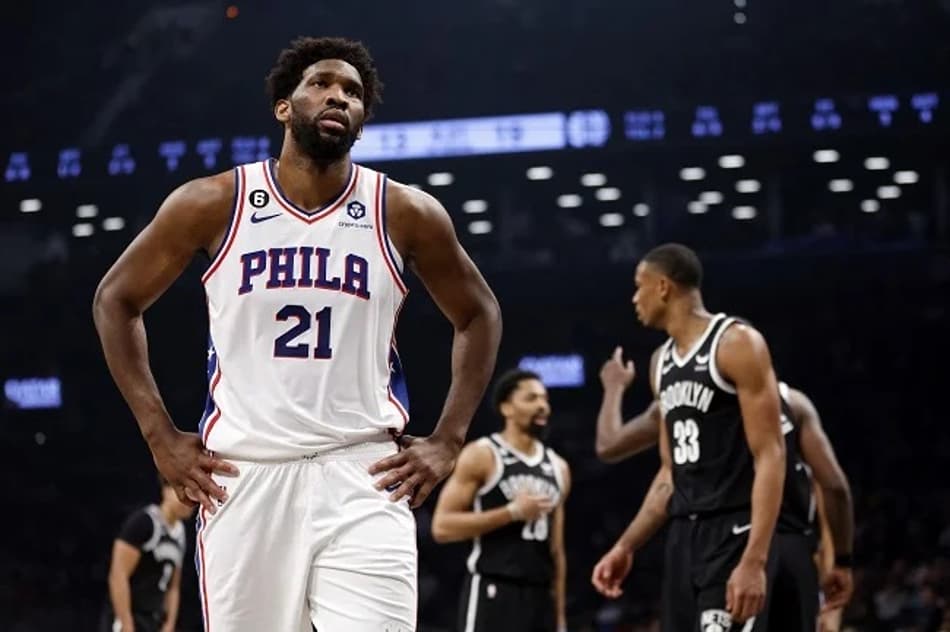 Joel Embiid é dúvida para o primeiro jogo entre 76ers e Celtics