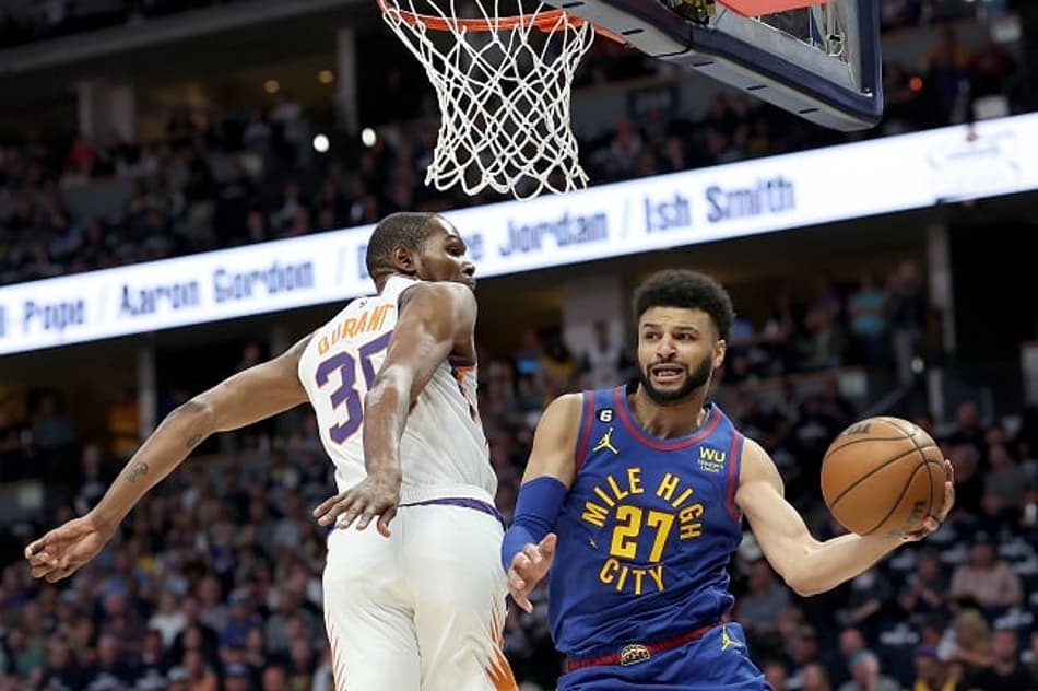 Jamal Murray brilha, e Nuggets abre 1 a 0 sobre o Suns nas semifinais do Oeste da NBA
