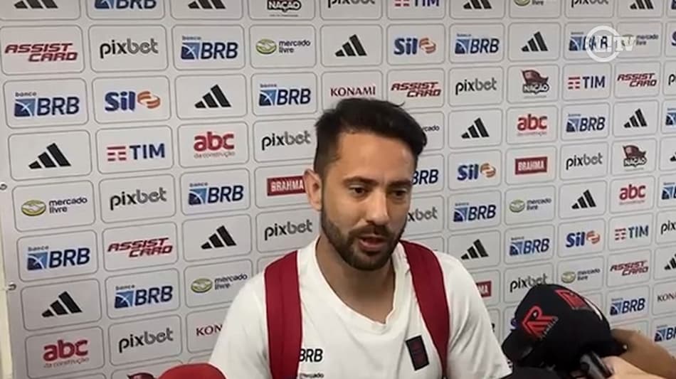 VÍDEO: Everton Ribeiro, do Flamengo, explica problema físico que o impediu de iniciar clássico