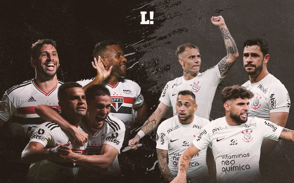 Quem é melhor: Corinthians ou São Paulo? Veja votação jogador por jogador feita por jornalistas do LANCE!