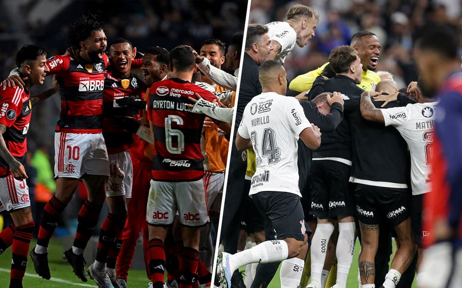 Quem é melhor: Flamengo ou Corinthians? Veja votação jogador por jogador feita por jornalistas do LANCE!