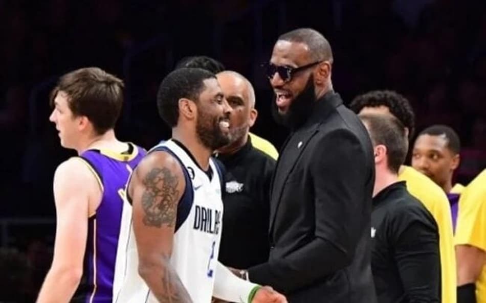 “Não é o Lakers quem quer Kyrie Irving, mas sim LeBron James”, crava dirigente