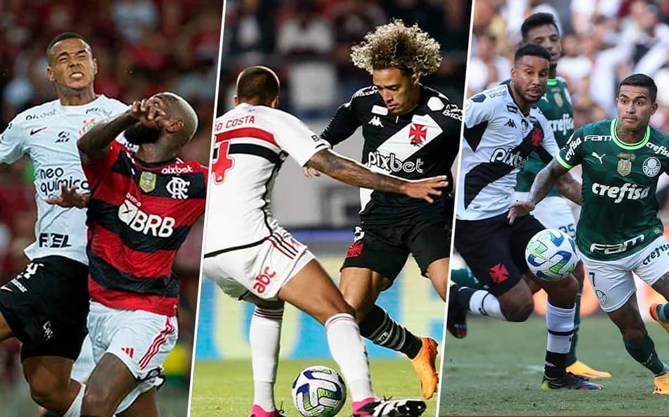 Flamengo x Corinthians bate recorde: veja os 20 maiores públicos do Brasileirão 2023 até aqui