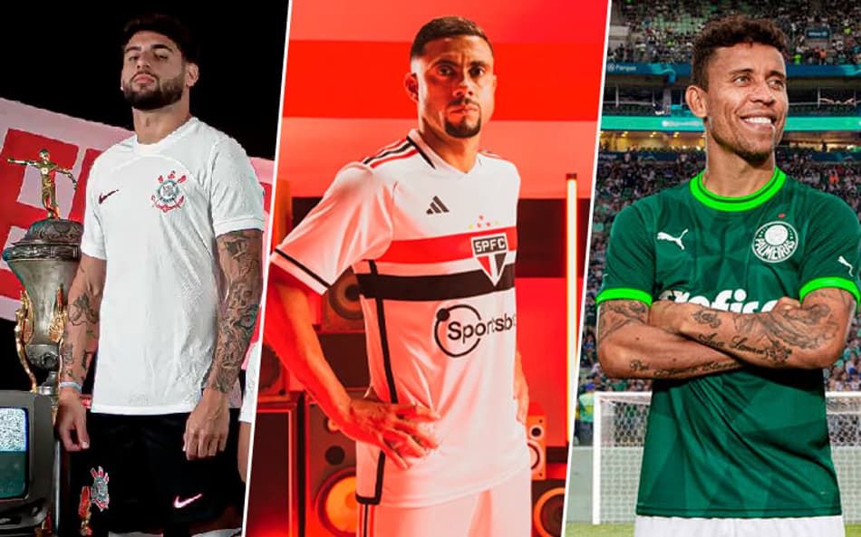 São Paulo deve vestir nova marca: confira os fornecedores de material esportivo dos times brasileiros