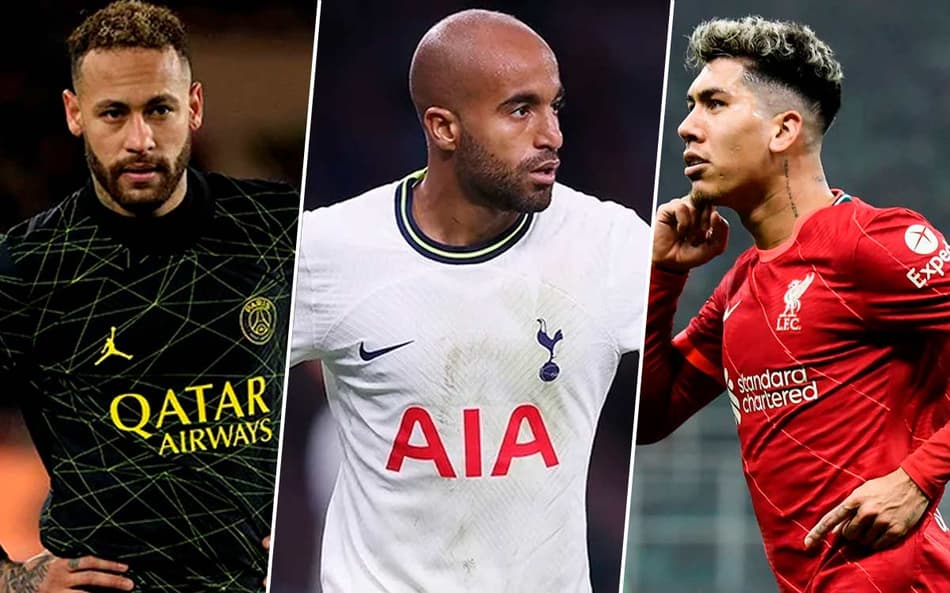 Lucas Moura no mercado: Veja 13 brasileiros que podem ou vão mudar de clube no futebol europeu
