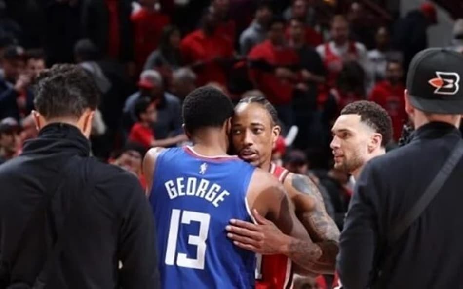 Paul George tentou recrutar DeMar DeRozan para o Clippers