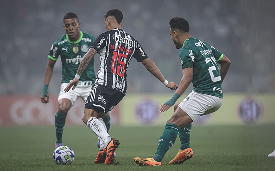 VÍDEO: Os melhores momentos do empate entre Atlético-MG e Palmeiras pelo Brasileirão