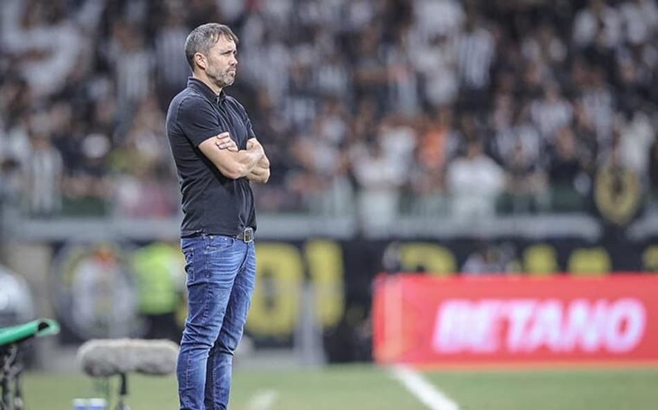 Coudet aprova Atlético-MG contra o Palmeiras e diz que conseguiu ‘medir’ o nível do time