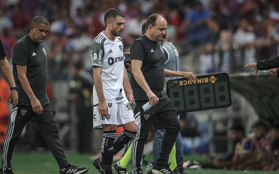 Lesionados, Hyoran e Bruno Fuchs desfalcam o Atlético-MG contra o Libertad-PAR