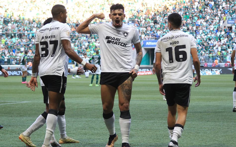 VÍDEO: Veja os melhores momentos da vitória do Botafogo sobre o Palmeiras