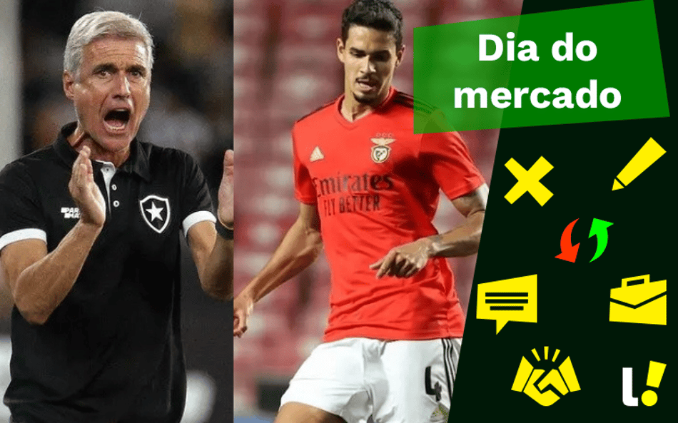 Luís Castro define futuro no Botafogo, Flamengo inicia contatos com Veríssimo… o Dia do Mercado!