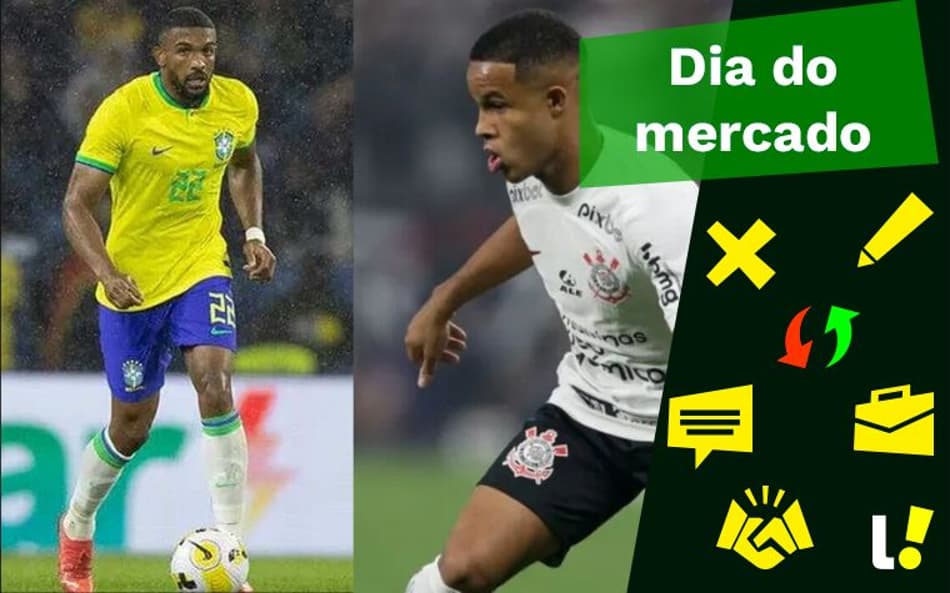 Tottenham interessado em zagueiro da Seleção Brasileira, clube russo quer joia do Corinthians… o Dia do Mercado!