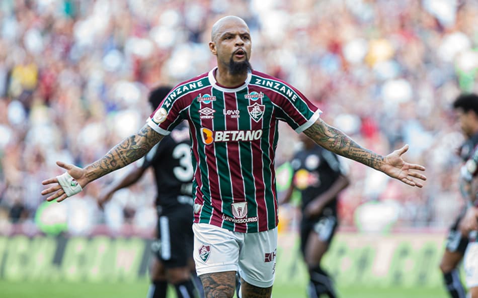 ATUAÇÕES: Felipe Melo faz gol, tem atuação segura e recebe a maior nota em vitória do Fluminense