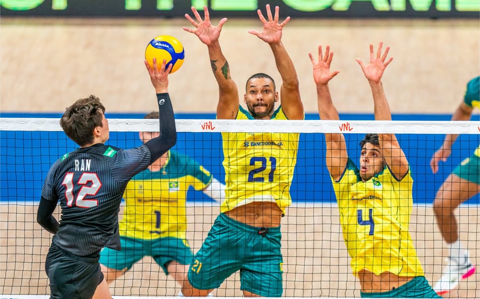 Seleção Brasileira leva o Japão ao primeiro tie-break, mas é derrotada na Liga das Nações