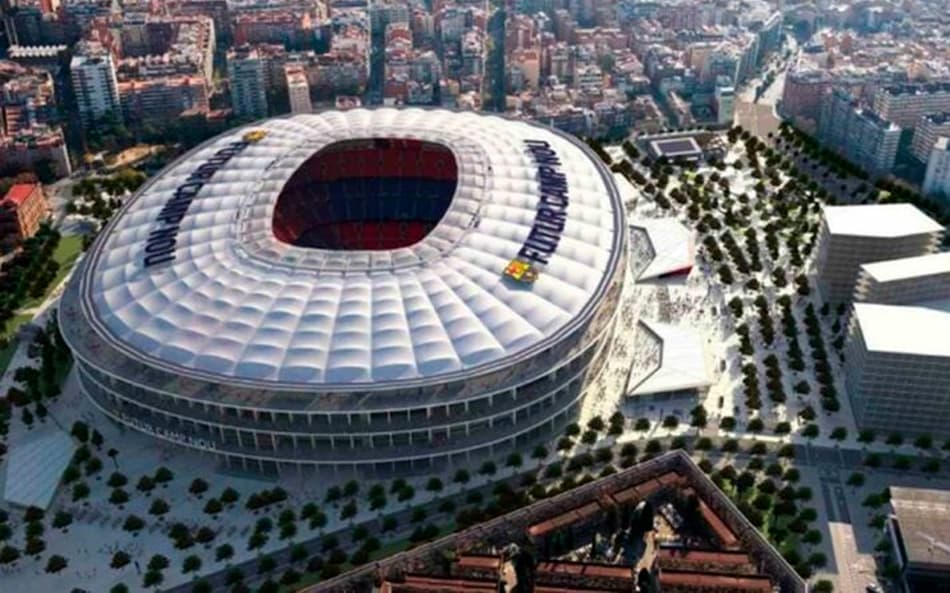 Obra do Camp Nou é iniciada pelo Barcelona: veja como vai ficar o estádio
