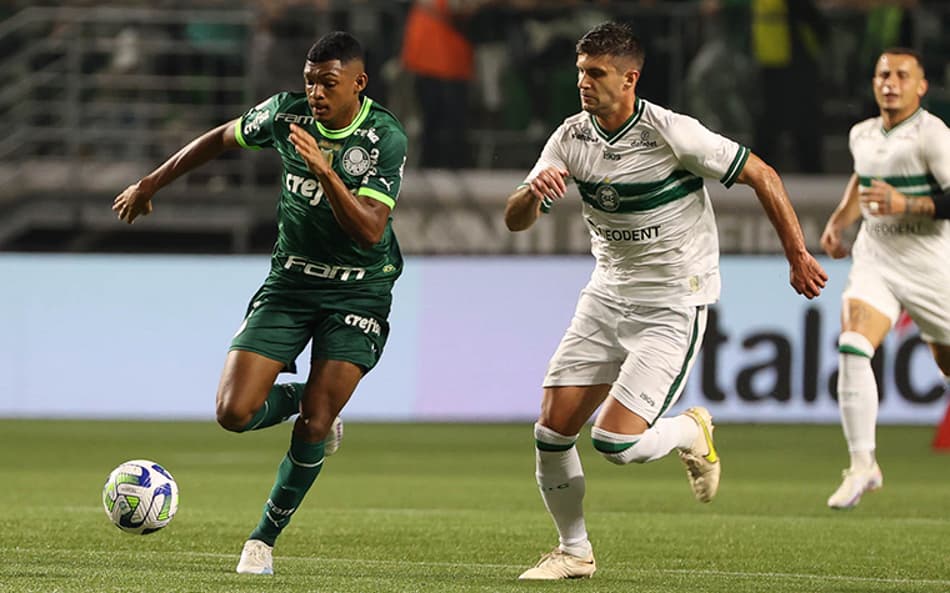 ATUAÇÕES: Rony decide para o Palmeiras e tem a melhor nota em vitória sobre o Coritiba pelo Brasileirão