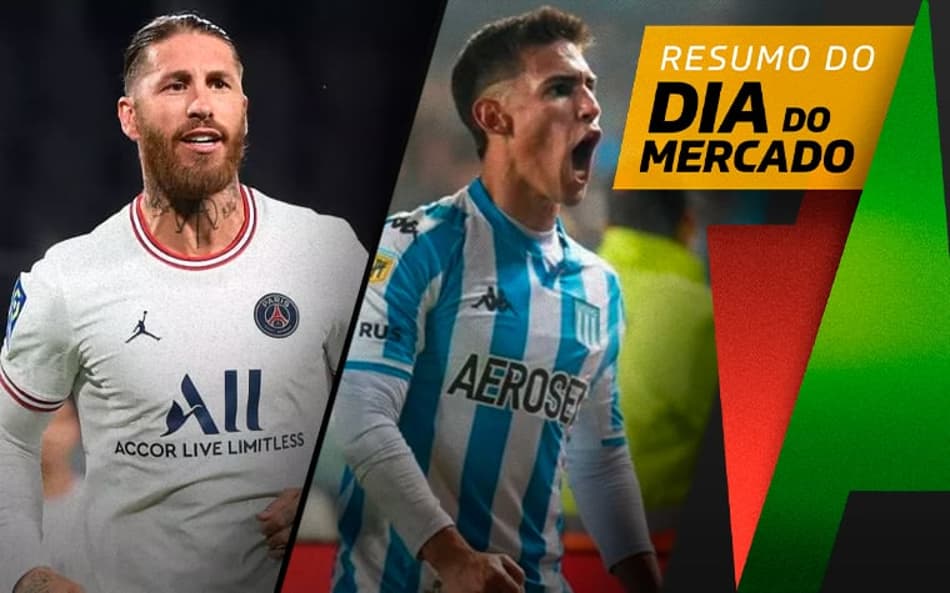 PSG anuncia saída de Sergio Ramos, Corinthians se aproxima de jogador do Racing-ARG… O Dia do Mercado!