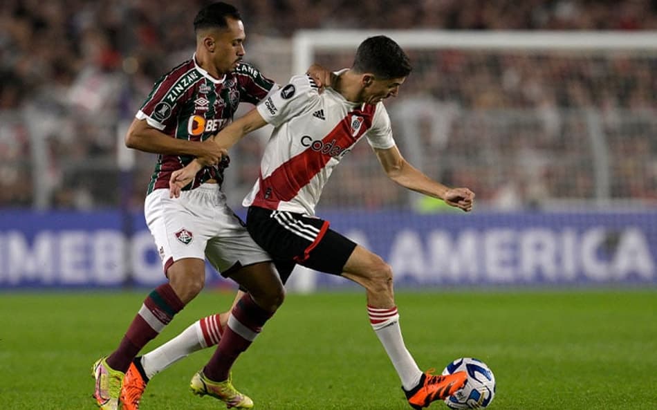 ATUAÇÕES: Guga é destaque negativo do Fluminense em derrota para o River Plate; veja as notas
