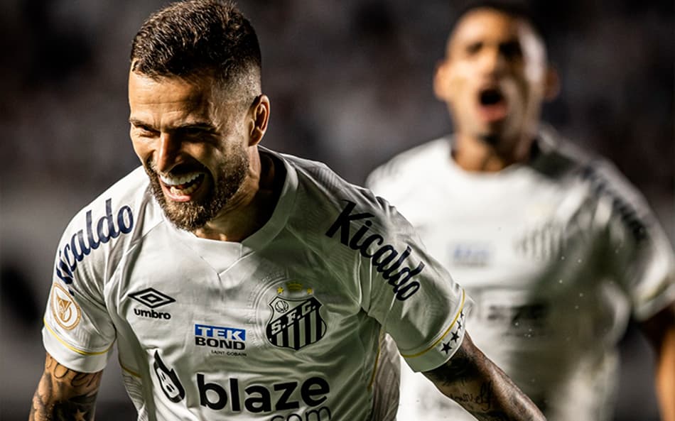 ATUAÇÕES: Lucas Lima se destaca em empate do Santos com o Internacional pelo Brasileirão