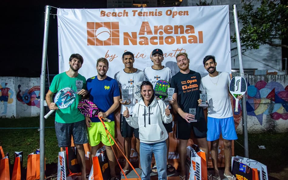 Definidos os campeões do Beach Tennis Open by Sofia Cimatti em São Paulo