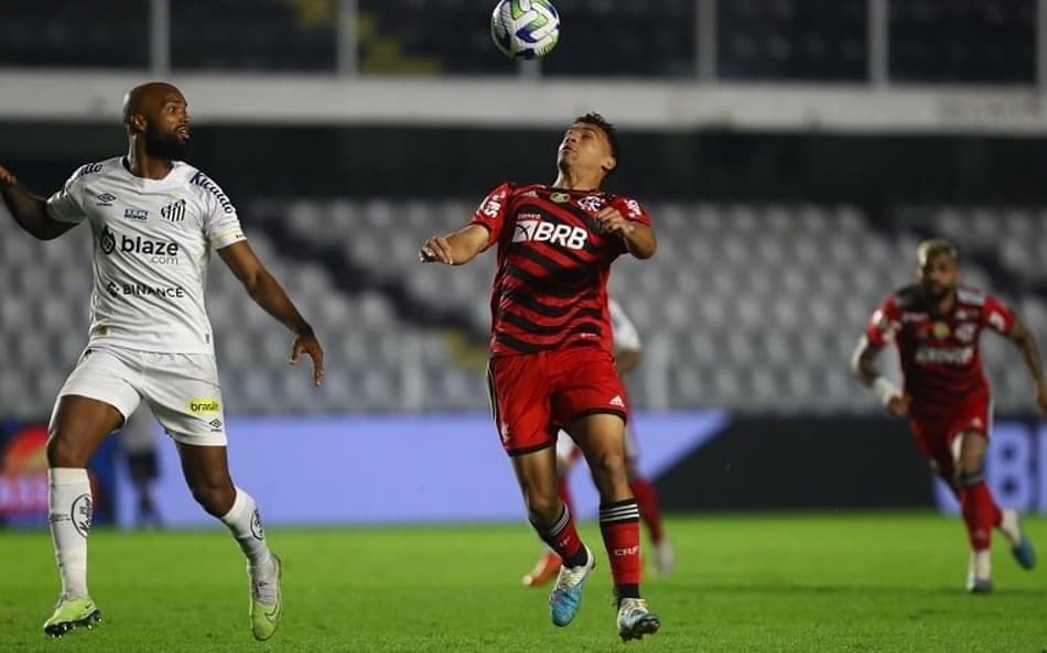VÍDEO: veja os melhores momentos da vitória do Flamengo sobre o Santos pelo Brasileirão