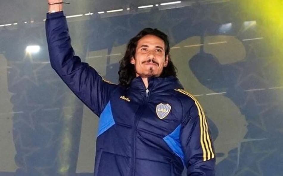 Veja como foi a apresentação de Cavani no Boca Juniors