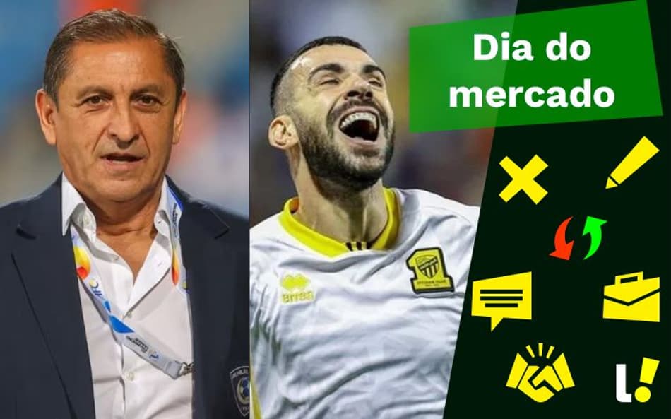 Vasco encaminha contratação de algoz do Flamengo, Santos busca trio de meio-campistas… O Dia do Mercado!