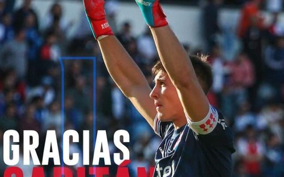 Novo goleiro do Inter, Rochet ganha homenagem do Nacional