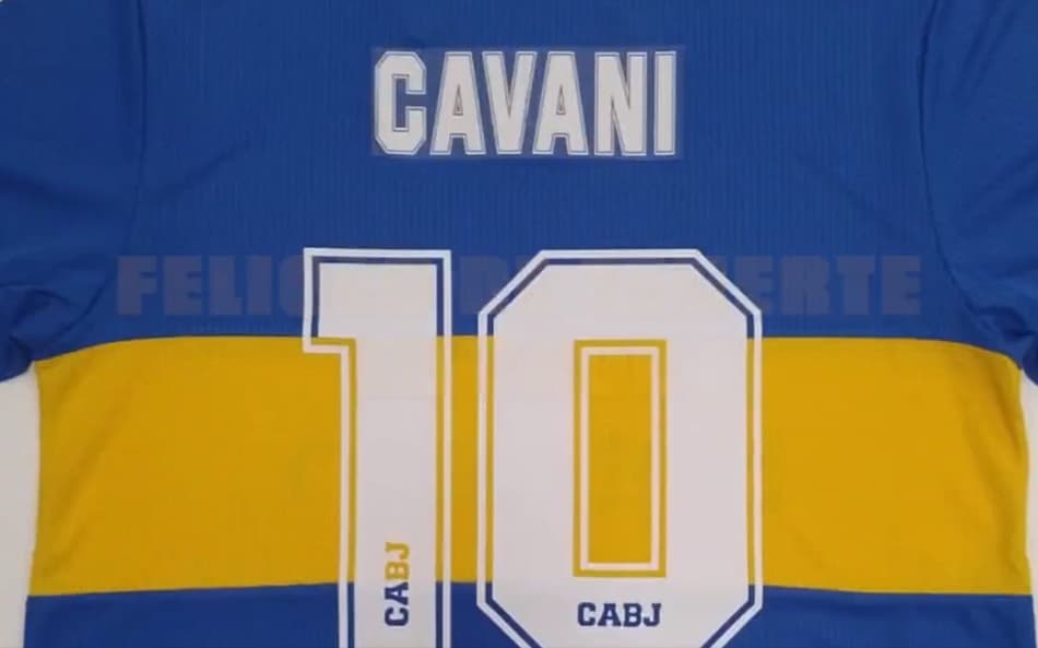 Cavani destaca importância de usar a 10 no Boca, mas faz alerta