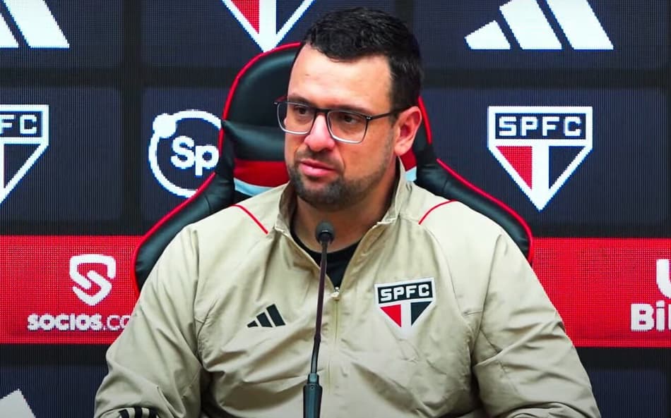 Veja coletiva do assistente de Dorival Jr após empate do São Paulo com o Bahia no Brasileirão