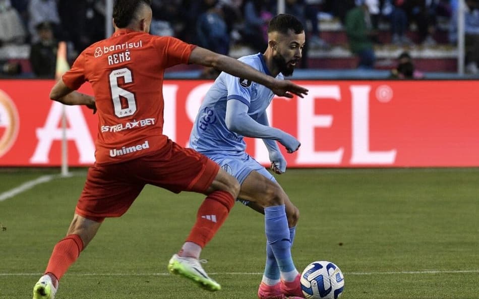 Bolívar perdeu marca importante contra o Inter
